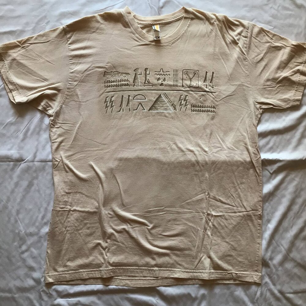 Back to the Future Inspired Men's T-Shirt Size XXL Time-travel